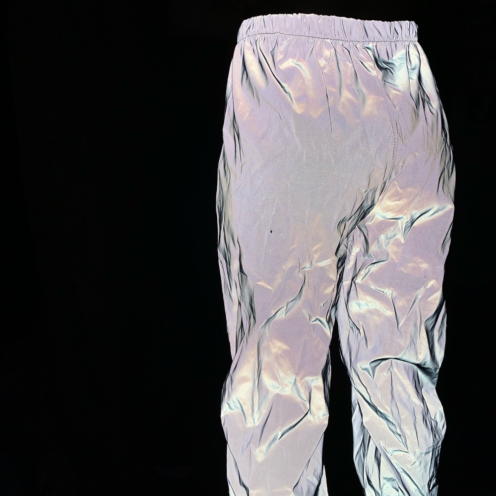 Reflective sweat pants